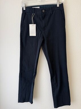 Zara Men's Dark Navy Slim Chinos